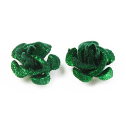 Perline di alluminio floccato&nbsp;FALUM-S001-001G