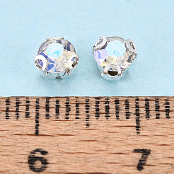 Coser cuentas de rhinestone montee&nbsp;KK-T071-01G-01