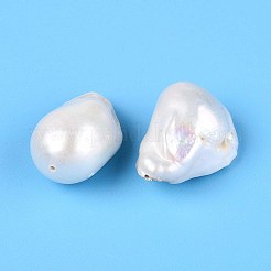 Perle di perle keshi naturali coltivate d'acqua dolce in stile barocco&nbsp;PEAR-N012-J21-02