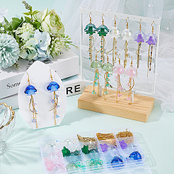 DIY-Set zum Basteln von Ohrringen mit Quallenmotiv&nbsp;AJEW-SC0031-12