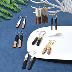 DIY-Set zum Herstellen von Ohrringen in Tropfenform/Rechteckform&nbsp;RESI-FS0001-85