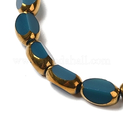 Chapelets de perles en verre électroplaqué&nbsp;X-EGLA-P061-02A-09