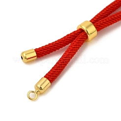 Fabrication de bracelet en cordon torsadé en nylon réglable&nbsp;MAK-L040-01G