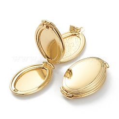 Ciondoli medaglione in ottone&nbsp;KK-P199-10G