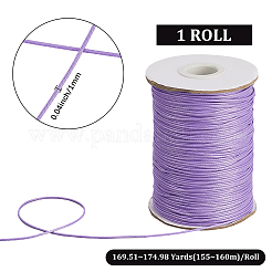 1 rollo de cordón de poliéster encerado coreano ecológico&nbsp;YC-SP0001-03H