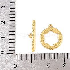 Flache runde Knebelverschlüsse aus Messing&nbsp;KK-G548-36
