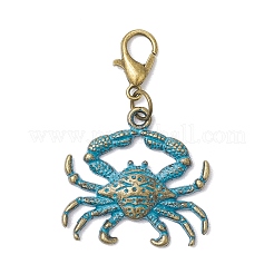 10 pz decorazioni pendenti in lega serie oceano&nbsp;HJEW-JM03362