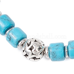2 bracelet multicouche en acier inoxydable 304&nbsp;BJEW-JB12234