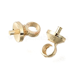 Pendenti a perno in ottone con coppiglie e perni&nbsp;KK-C258-11LG