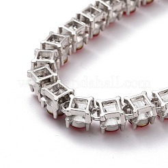 Bracelet tennis homme strass classique&nbsp;BJEW-I297-01S-02
