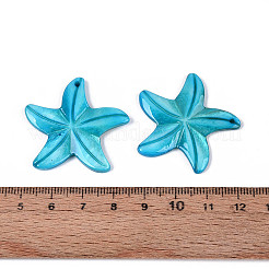 Pendentifs sculptés en coquille d'eau douce naturelle&nbsp;SHEL-N038-38D