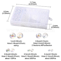 5 Stil transparente Acrylperlen&nbsp;TACR-YW0001-72