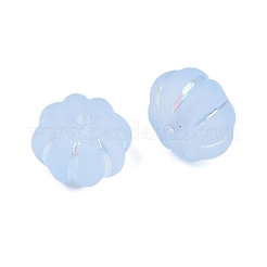 Smerigliato perline acriliche trasparenti&nbsp;OACR-P029-03B-01