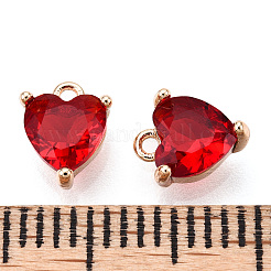 Ciondoli in ottone di San Valentino&nbsp;X-ZIRC-Q021-020G-NF