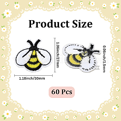 60 Stück Polyester-Stickgarn zum Aufbügeln/Aufnähen.&nbsp;PATC-CY0001-77