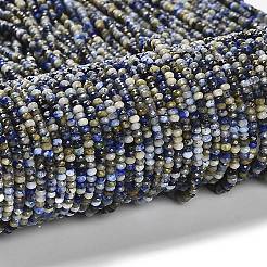Natürlicher Lapislazuli Perlenstränge&nbsp;G-RM2025-D04-A