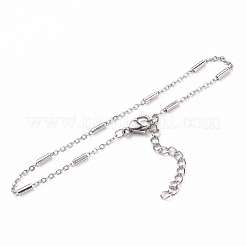 Anlaufgeschützte Ankerkettenarmbänder aus Edelstahl 304&nbsp;BJEW-JB05653
