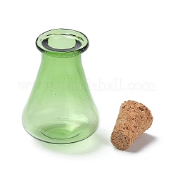 Bottiglie di sughero di vetro&nbsp;LS-AJEW-O032-01D