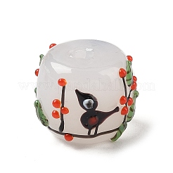 Handgemachte Bunte Malerei-Perlen&nbsp;LAMP-M025-01