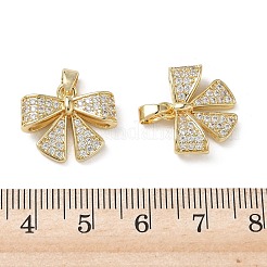 Messing micro pave klare zirkonia anhänger&nbsp;KK-A299-08G