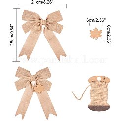 Moño de lino&nbsp;DIY-PH0001-76