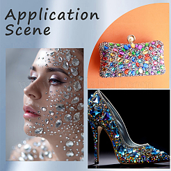 600 Stück Acryl-Strass-Cabochons&nbsp;DIY-WH20007-239B