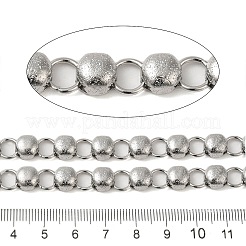 Catene a maglie tonde piatte in acciaio inossidabile 304 anti-ossidazione&nbsp;CHS-E032-01P