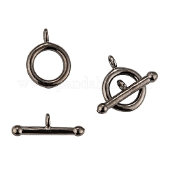 Messingring-Knebelverschlüsse&nbsp;LS-KK-L116-30B