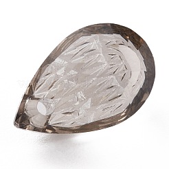 Geprägte Glas Strass Anhänger&nbsp;GLAA-J101-05A-001SA