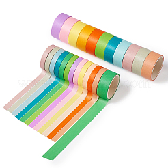 12 farben diy einklebebuch dekorative klebebänder&nbsp;DIY-TA0002-40