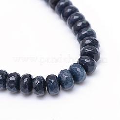Natürliche weiße Jade Perlenstränge&nbsp;G-R343-2x4-14