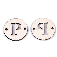 Connettori di collegamento in legno di pioppo naturale non finito&nbsp;WOOD-S045-140B-01P