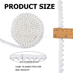Borde de encaje de poliéster&nbsp;OCOR-WH011-164B