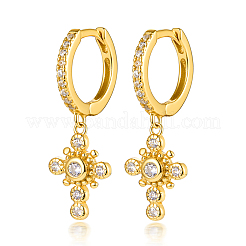 Boucles d'oreilles croix s925&nbsp;GK2694-1