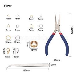 Sprungring Schmuck machen Werkzeugsets&nbsp;DIY-YW0001-26