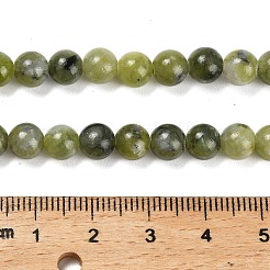 Natur taiwan Jade Perlen Stränge&nbsp;G-B128-A07-02