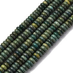 Stränge natürlicher Shoushan-Jadeperlen&nbsp;G-L624-H01-6x2mm