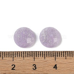 Cabochons décoden de poudre de paillettes de résine époxy translucide&nbsp;CRES-S367-13B-03