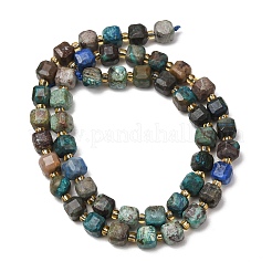 Natürliche Chrysokolla und Lapislazuli Perlen&nbsp;GG-CBAC972-A09-01