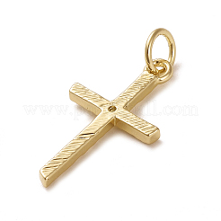 Pendentifs avec zircon cubiques à micro-pavés en laiton&nbsp;ZIRC-G160-50G