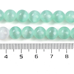 Stränge natürlicher Selenitperlen in Macaronfarbe&nbsp;G-A243-A01