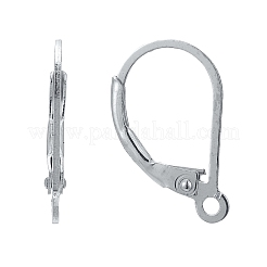 925 Sterling Silber Leverback Ohrringe&nbsp;STER-S002-56