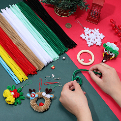 Kit de fabrication de bijoux DIY sur le thème de Noël&nbsp;DIY-SC0032-75