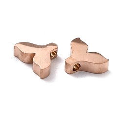 Placcatura ionica (ip) ciondoli in acciaio inossidabile 304&nbsp;STAS-F271-11RG
