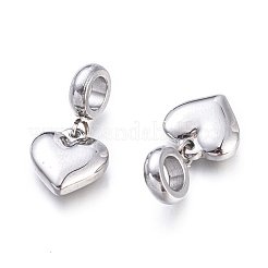 Anlaufgeschützte europäische Anhänger aus Edelstahl 304&nbsp;STAS-M274-113P