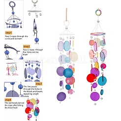 Stampi in silicone fai da te per ciondolo rotondo e collegamento&nbsp;SIMO-H013-01