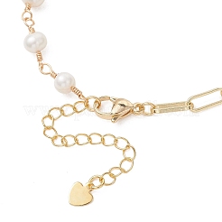 Bracelets de chaîne de trombone en laiton&nbsp;BJEW-JB13241