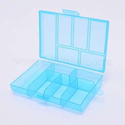 Transparente Kunststoffperlenbehälter&nbsp;CON-WH0073-84C