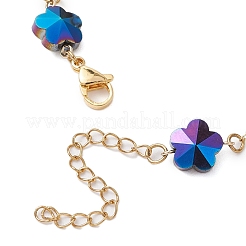 Catene in ottone perline bracciali per donna&nbsp;BJEW-JB11470-03
