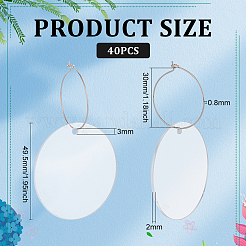 Kit fai da te per realizzare ciondoli per bicchieri di vino vuoti&nbsp;DIY-FG0004-59B
